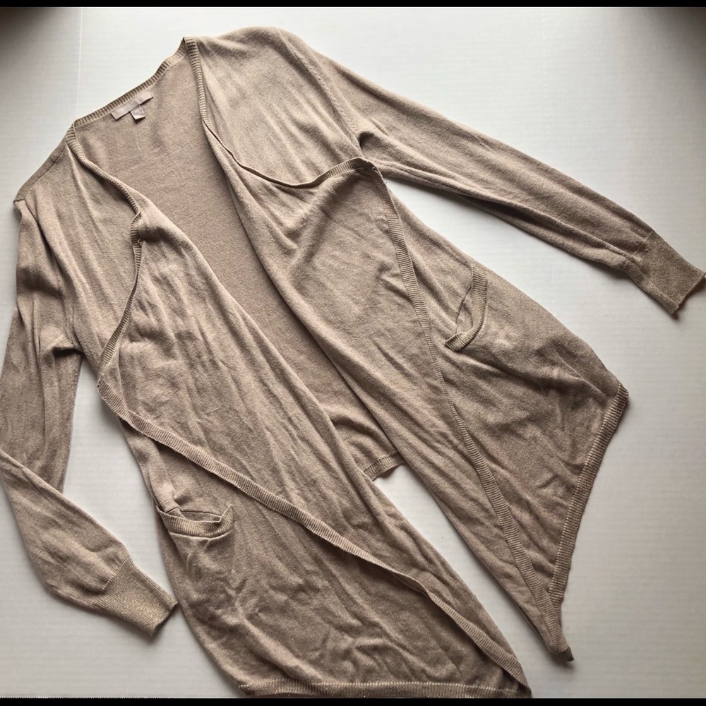 Beige Banana Republic Cardigan